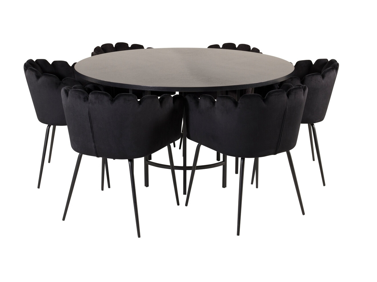 Set de mese Dallas 312 (Negru)