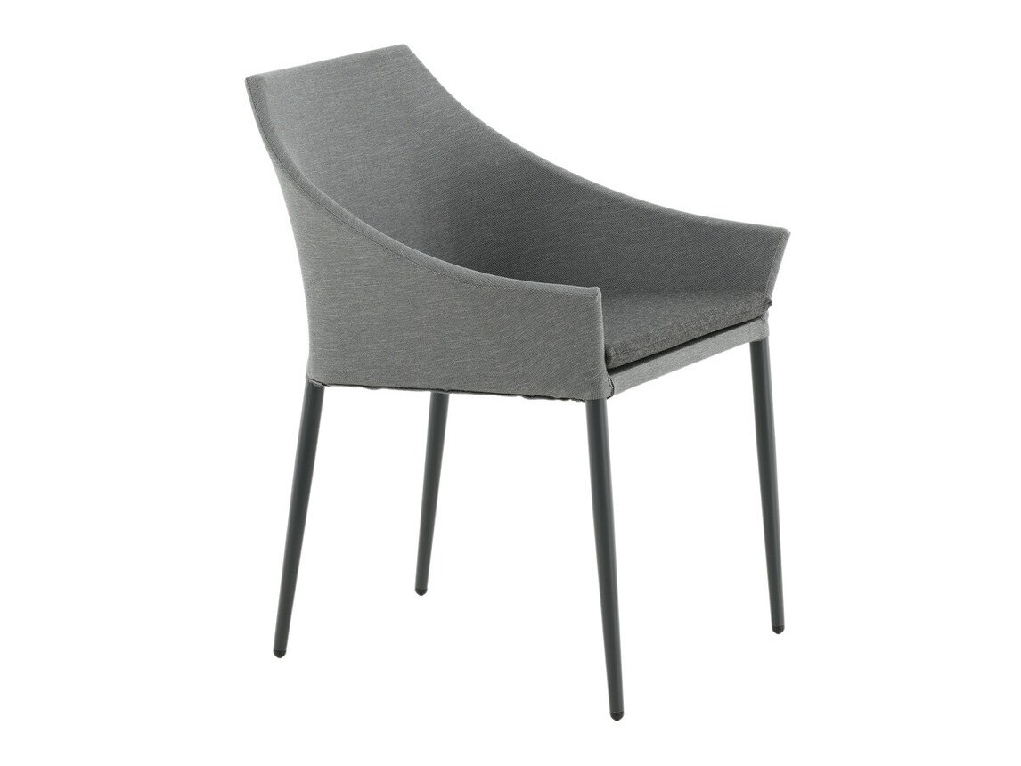 Scaun de exterior Dallas 2563 (Negru + Gri)