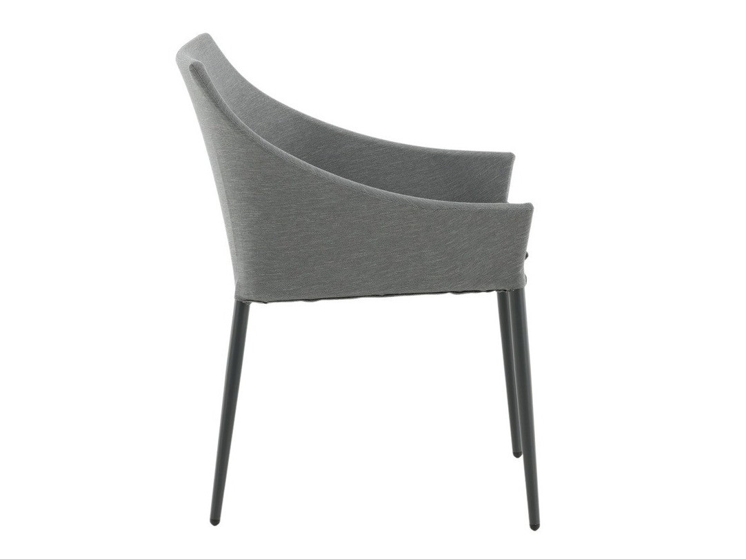 Scaun de exterior Dallas 2563 (Negru + Gri)