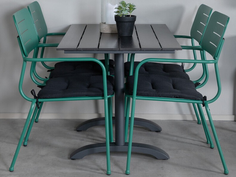 Scaun de exterior Dallas 2773 (Verde + Negru)