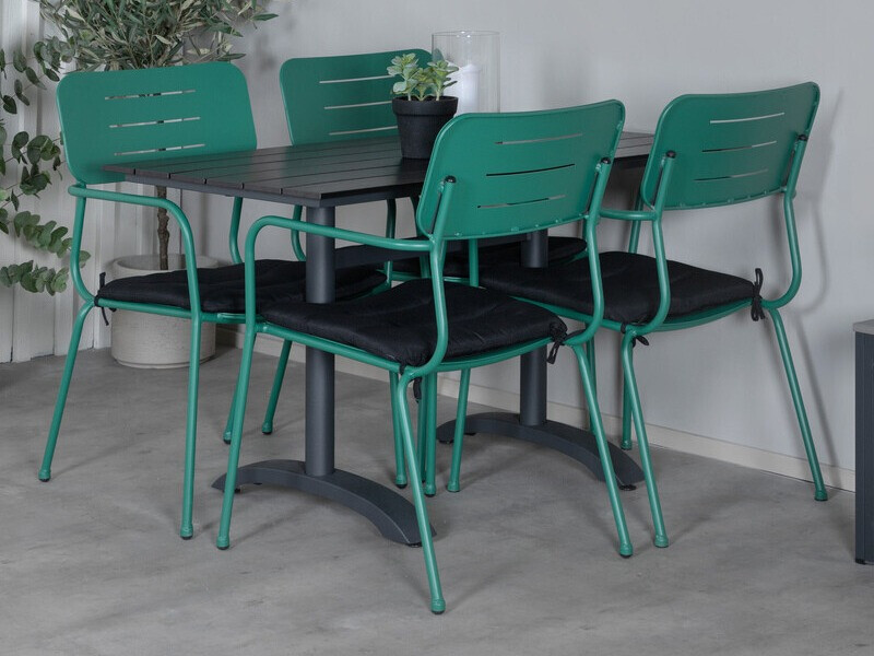 Scaun de exterior Dallas 2773 (Verde + Negru)