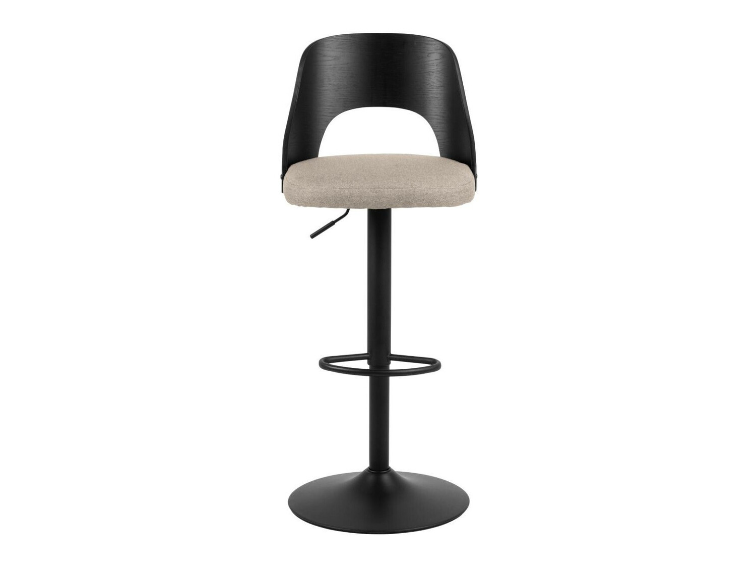 Scaun de bar Norsica 606 (Maro deschis + Negru)