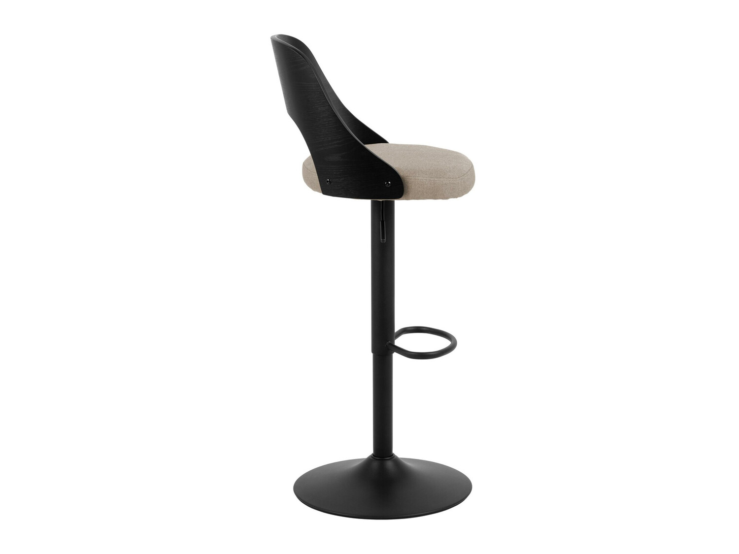 Scaun de bar Norsica 606 (Maro deschis + Negru)