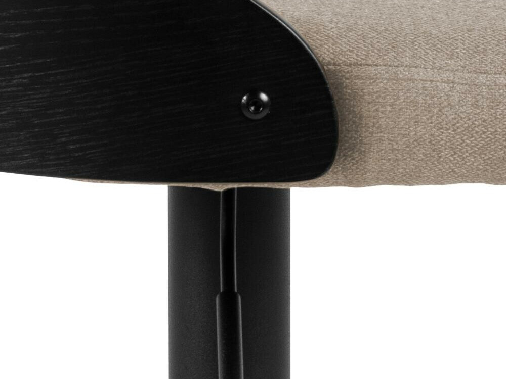 Scaun de bar Norsica 606 (Maro deschis + Negru)