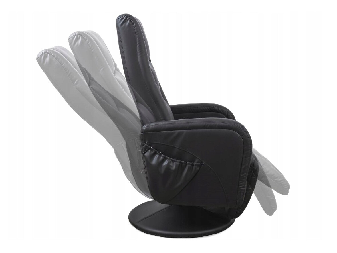 Fotoliu recliner Houston 493 (Negru)