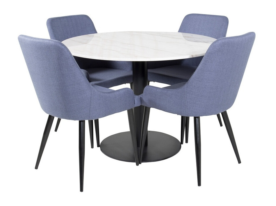 Set de mese Dallas 1300 (Albastru + Negru)