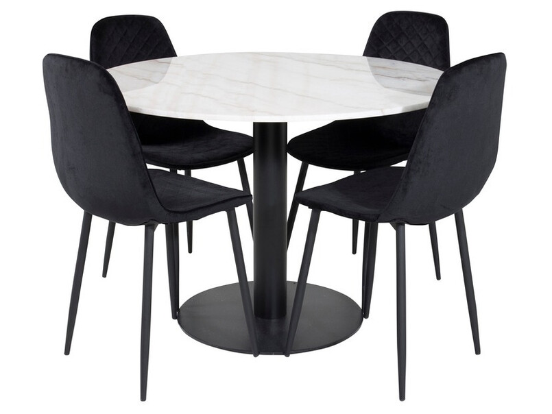 Set de mese Dallas 1302 (Negru)