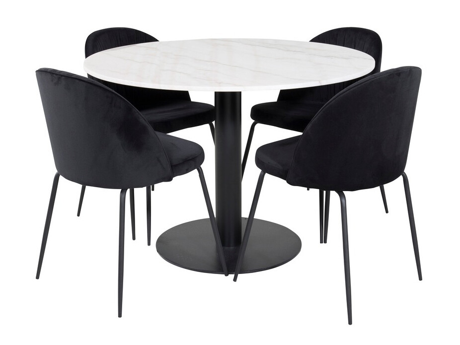 Set de mese Dallas 1303 (Negru)