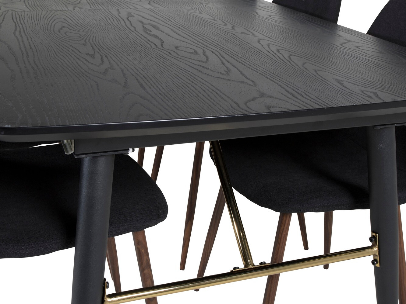 Set de mese Dallas 1443 (Negru + Nuca)