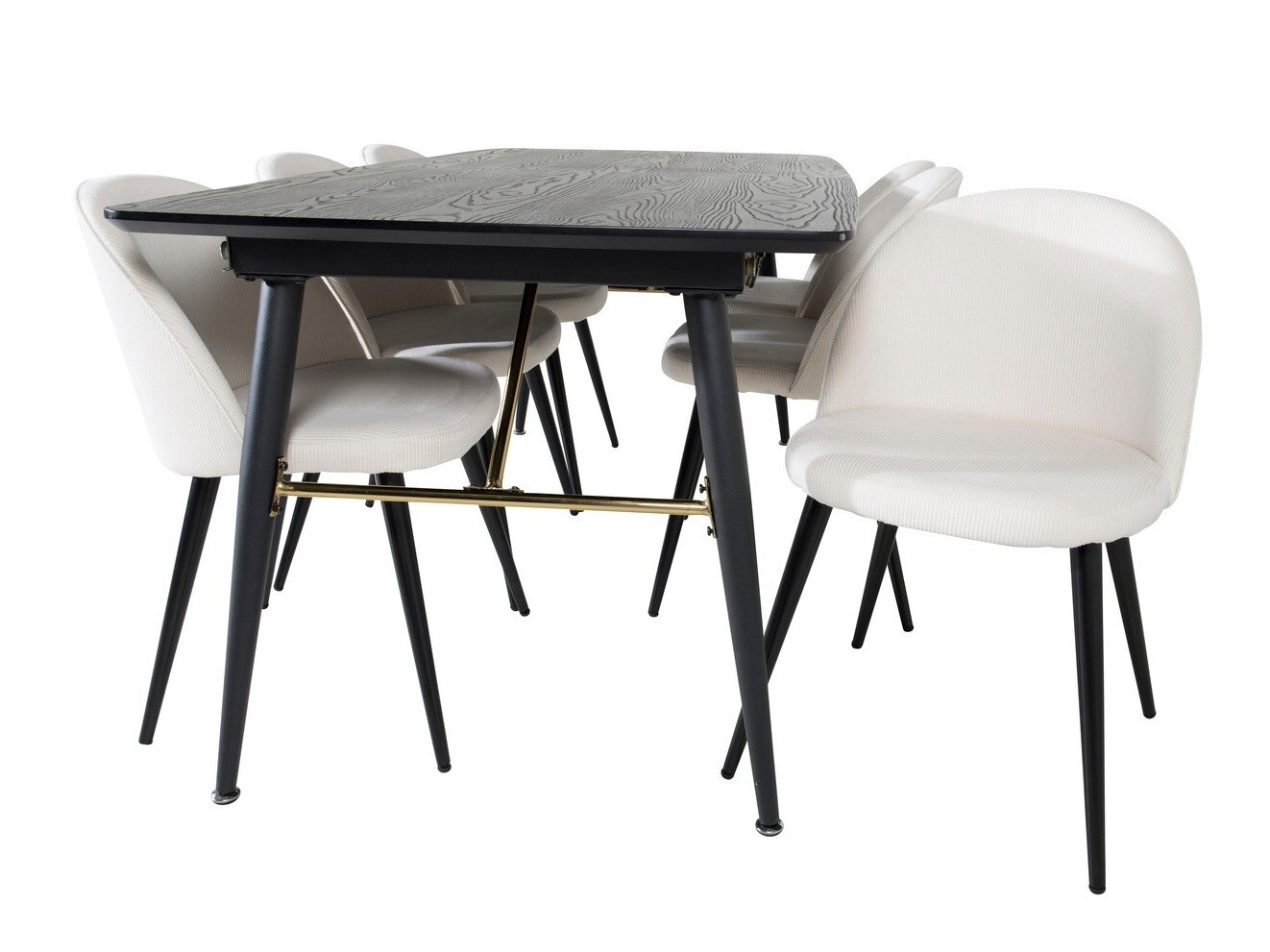 Set de mese Dallas 1447 (Bej + Negru)