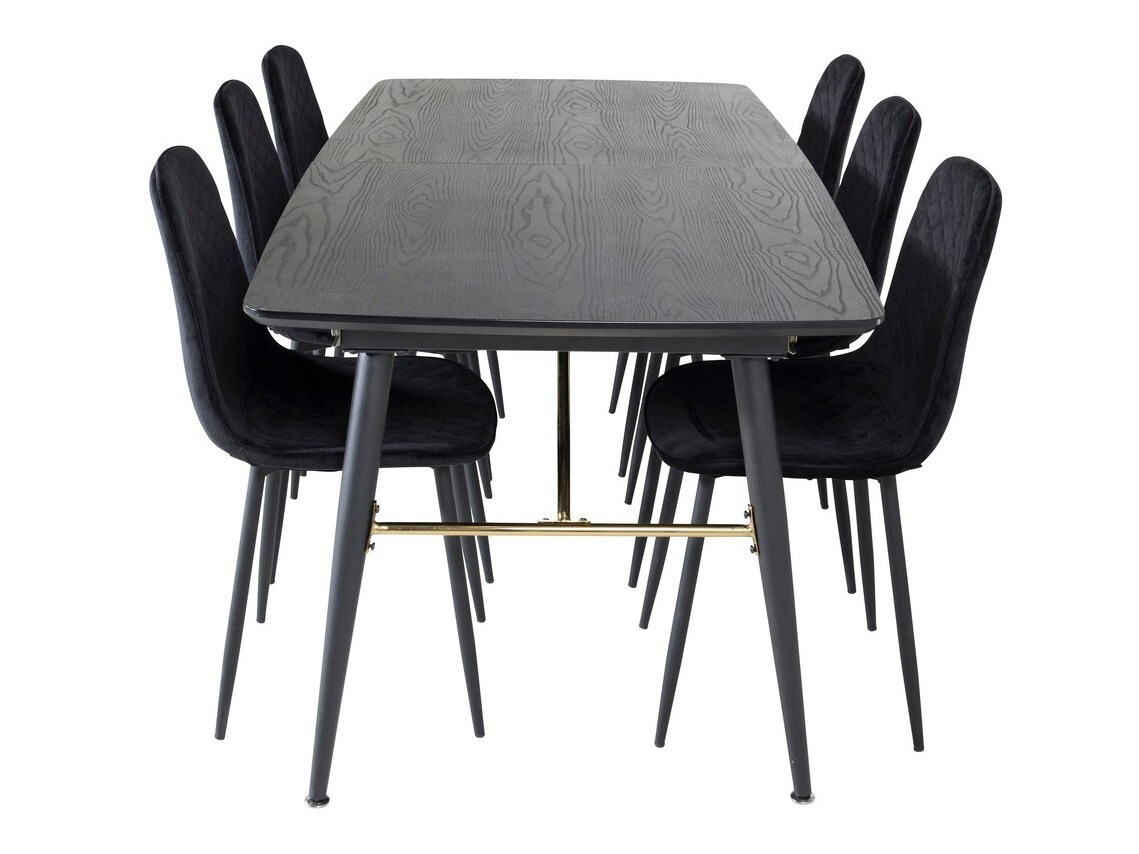 Set de mese Dallas 1448 (Negru)