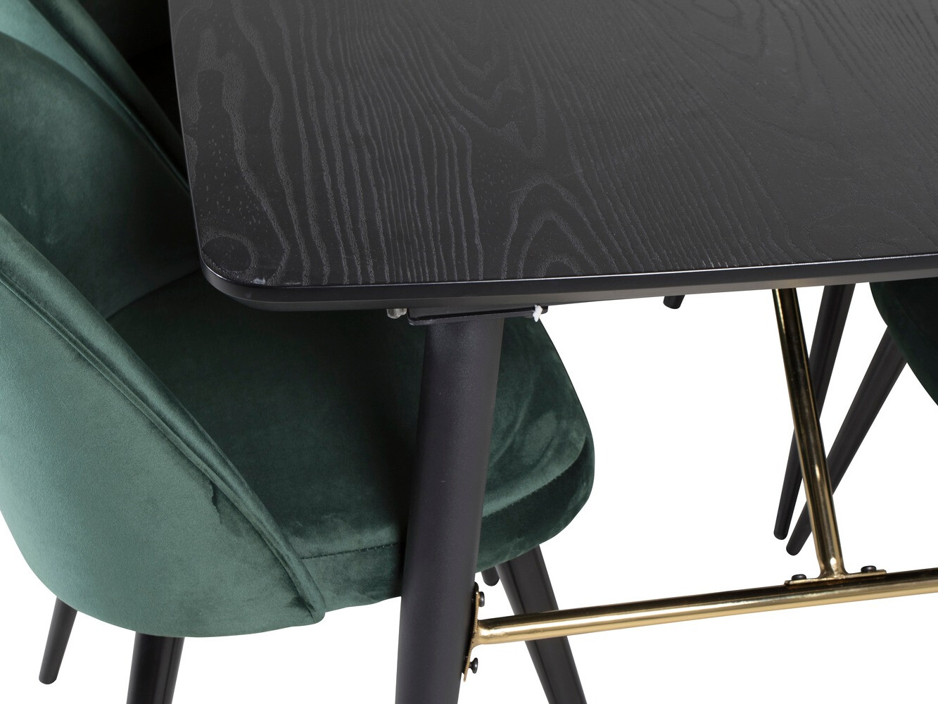 Set de mese Dallas 1449 (Verde + Negru)