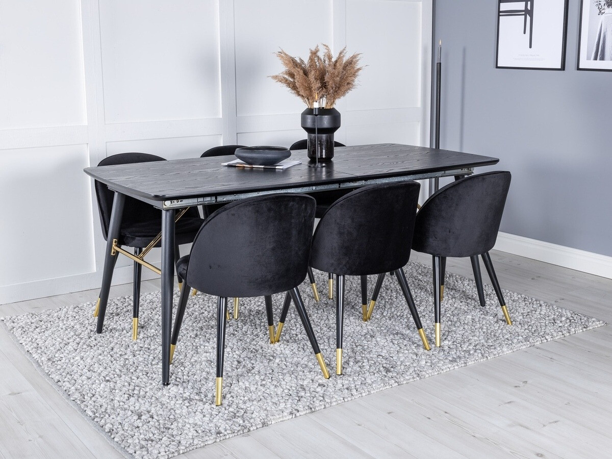 Set de mese Dallas 1451 (Negru)