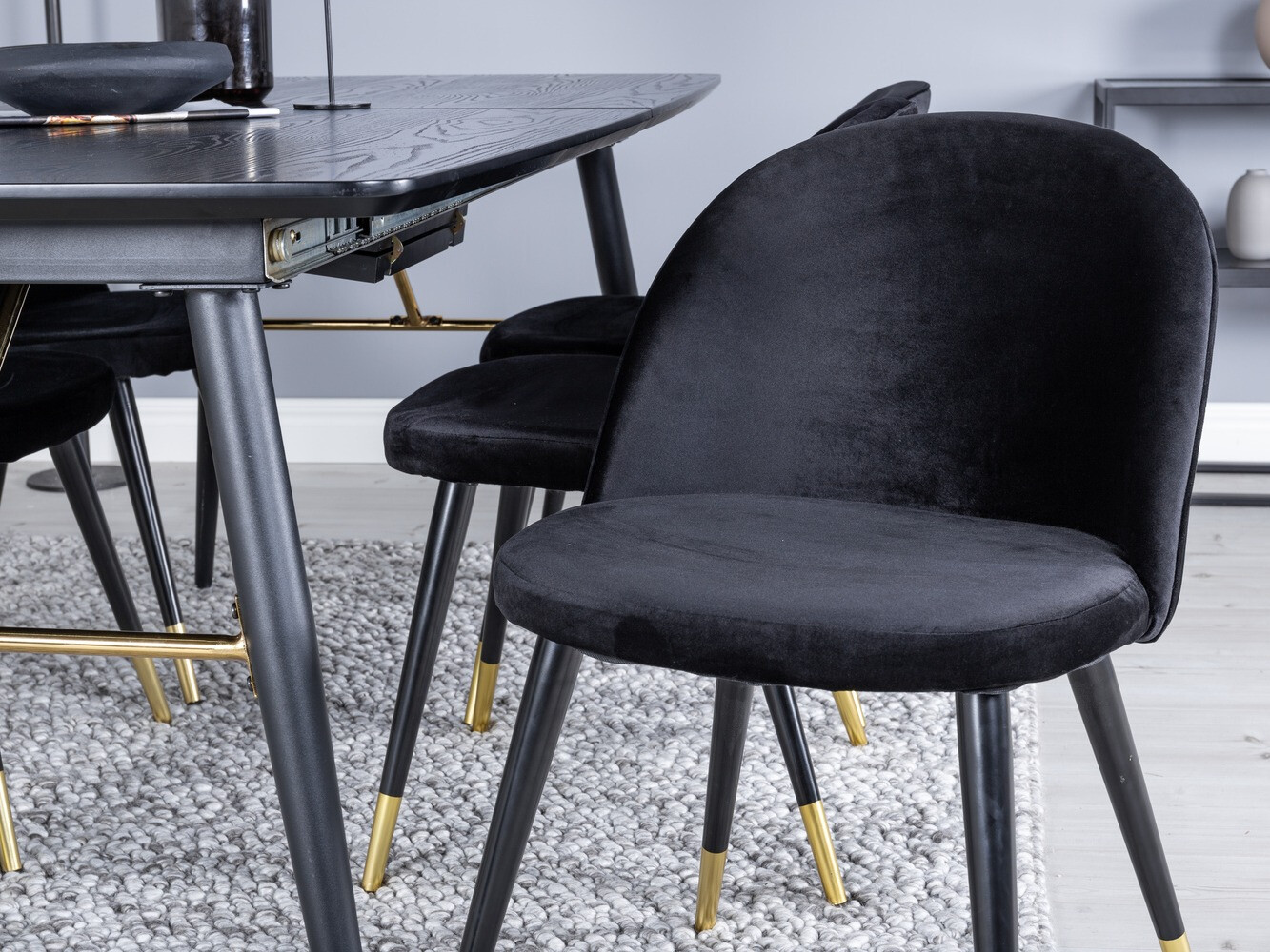 Set de mese Dallas 1451 (Negru)