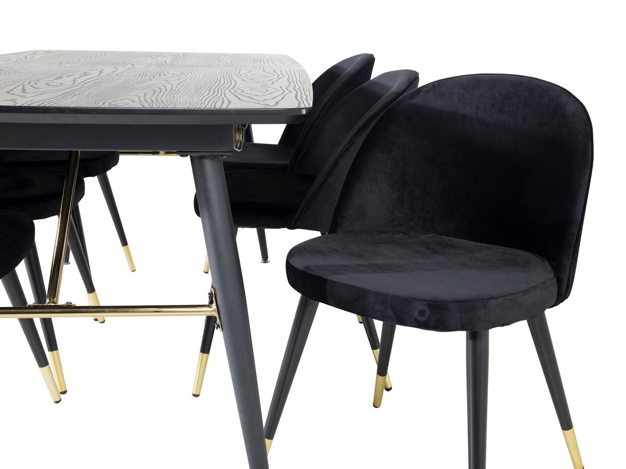 Set de mese Dallas 1451 (Negru)