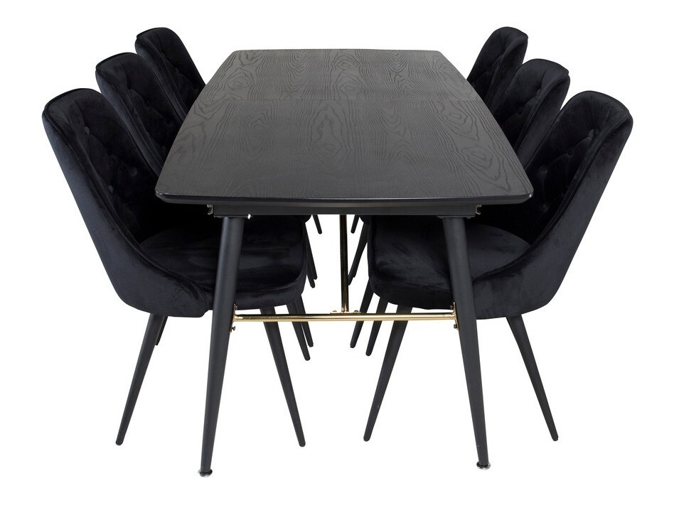 Set de mese Dallas 1453 (Negru)