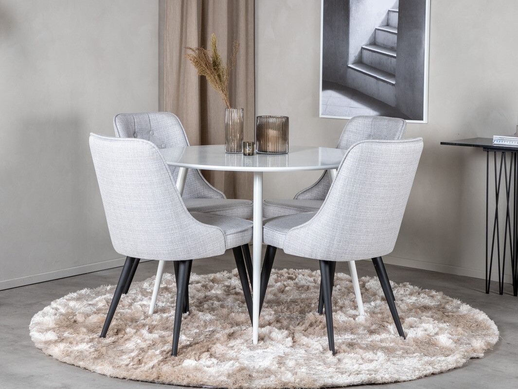 Set de mese Dallas 1535 (Gri + Negru)