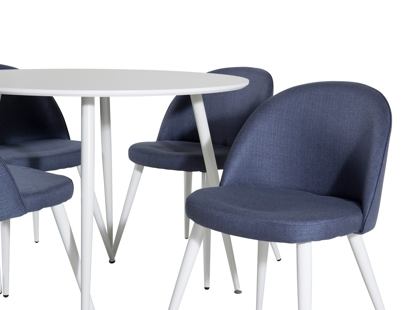 Set de mese Dallas 1536 (Albastru + Alb)