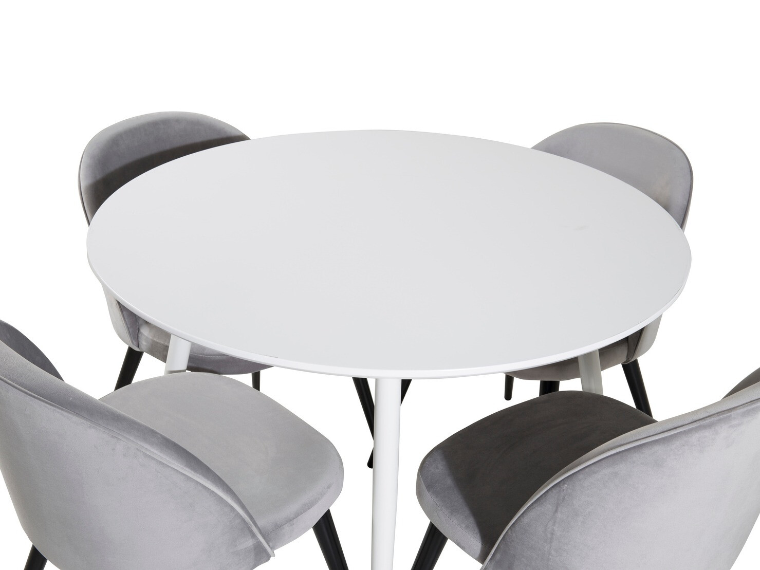 Set de mese Dallas 1536 (Gri deschis + Negru)