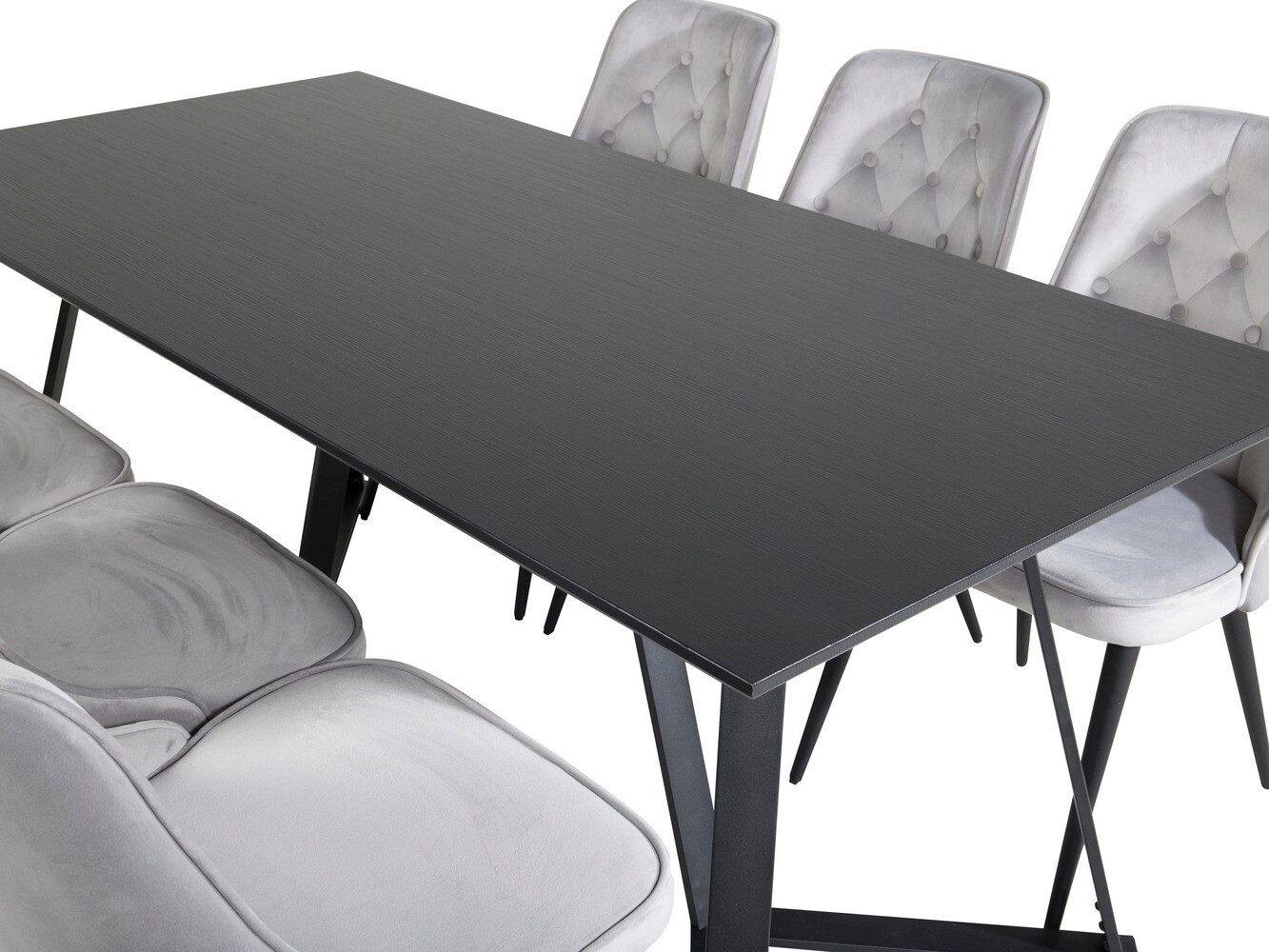 Set de mese Dallas 1628 (Gri deschis)