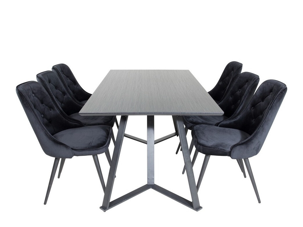 Set de mese Dallas 1628 (Negru)