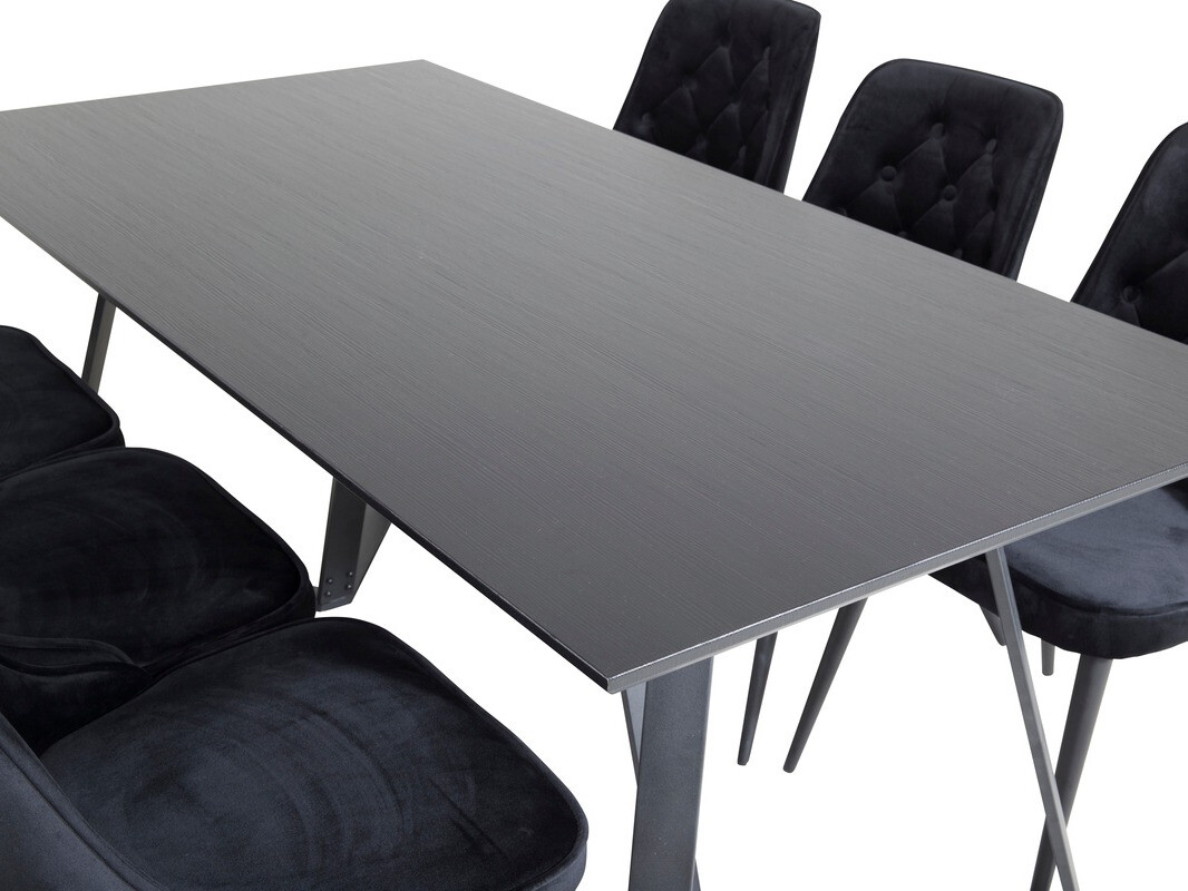 Set de mese Dallas 1628 (Negru)