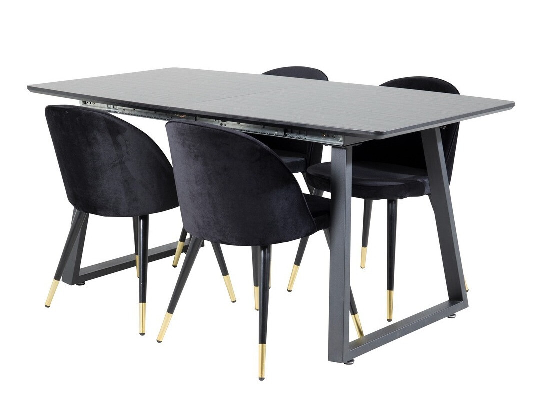 Set de mese Dallas 1631 (Negru)