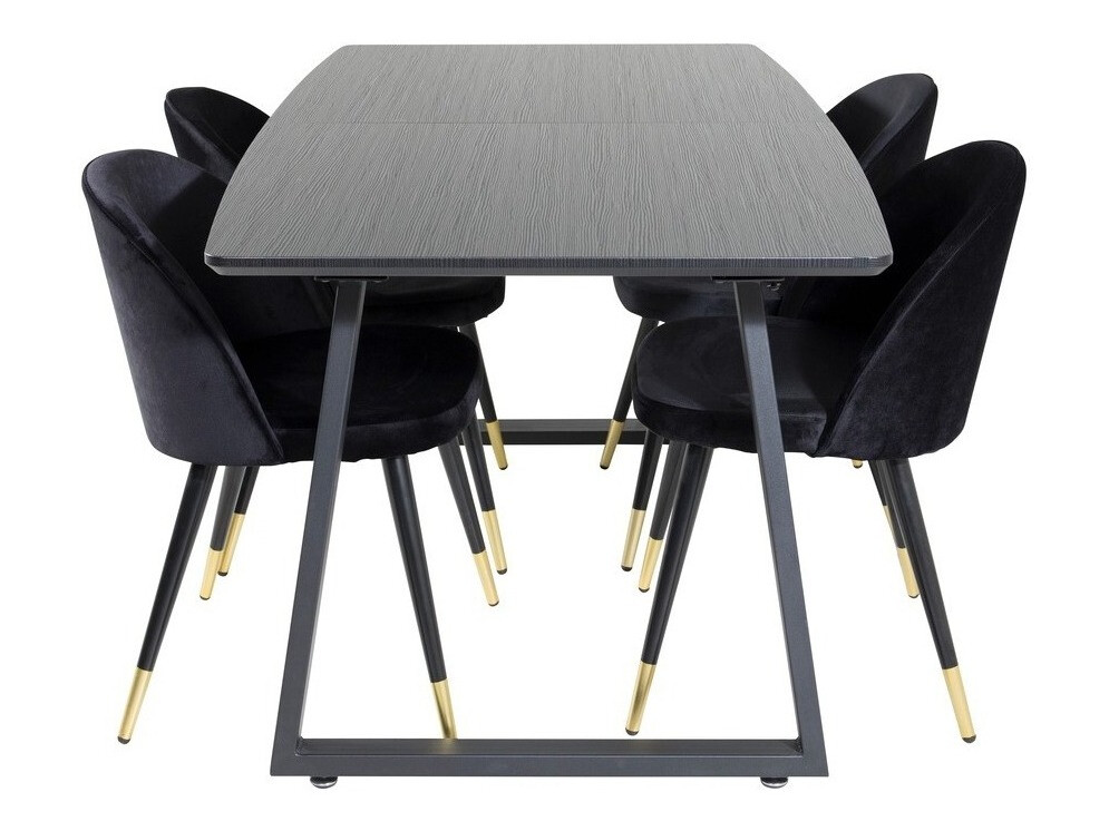 Set de mese Dallas 1631 (Negru)