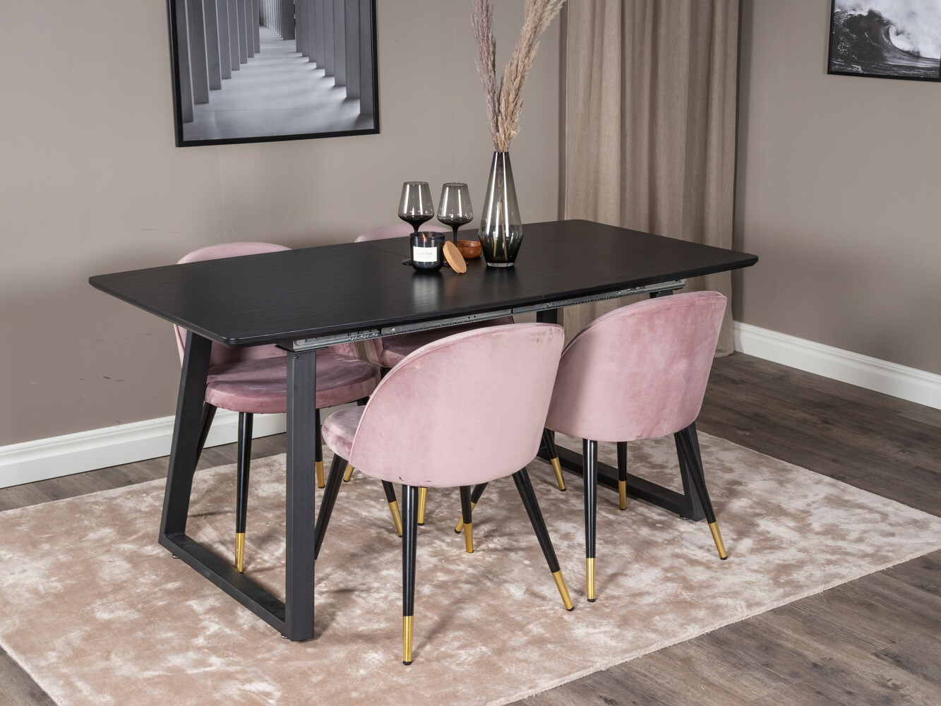 Set de mese Dallas 1631 (Roze)
