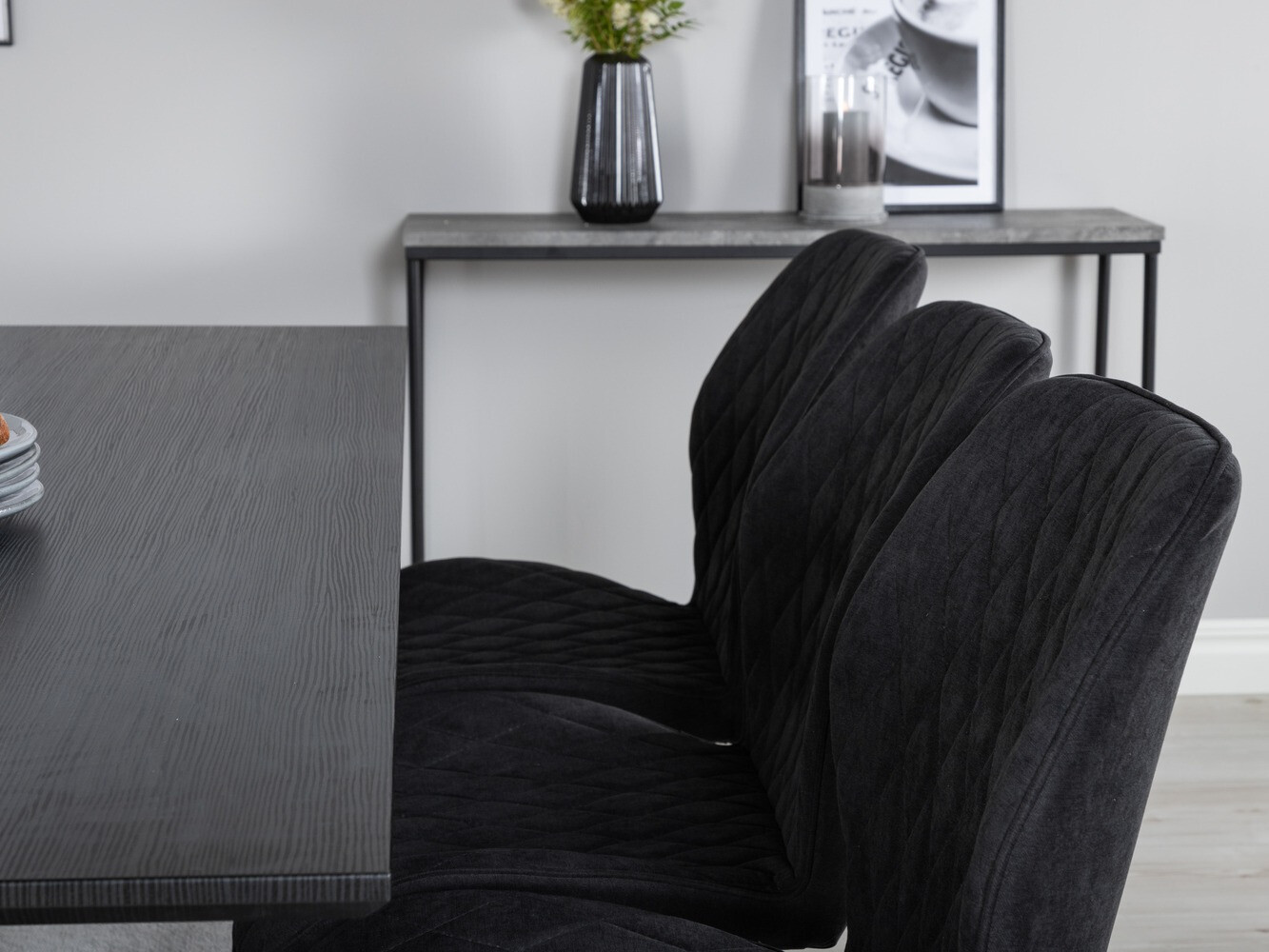 Set de mese Dallas 1685 (Negru)