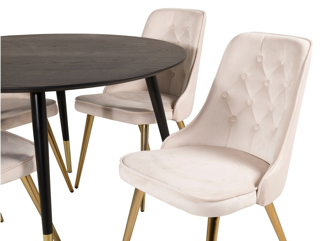 Set de mese Dallas 1178 (Bej + Auriu)