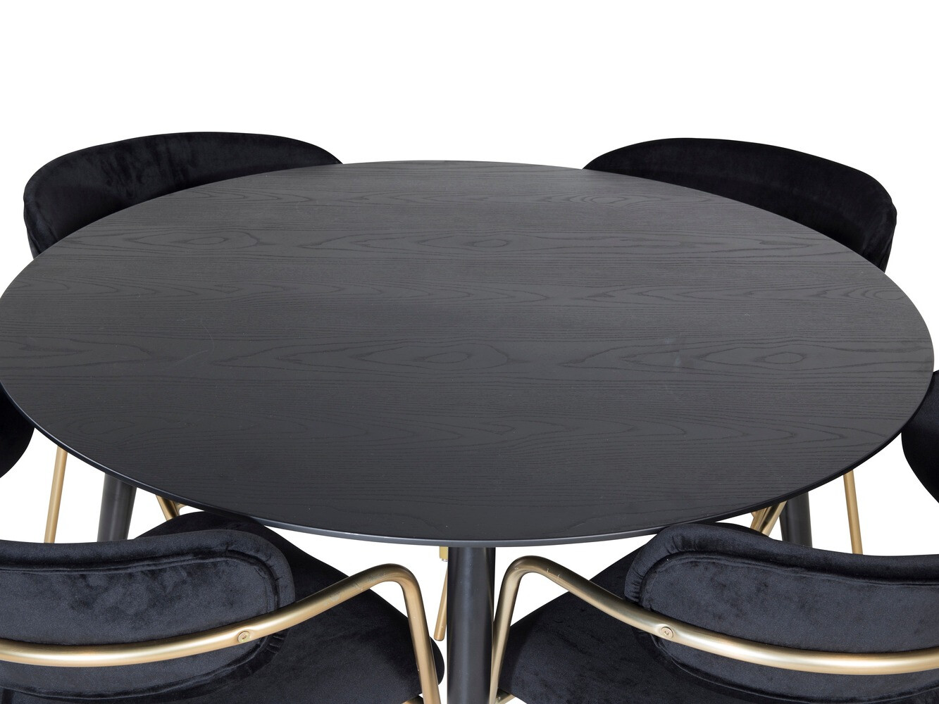 Set de mese Dallas 1180 (Negru + Auriu)