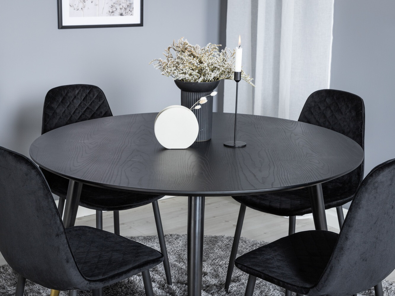 Set de mese Dallas 1183 (Negru)