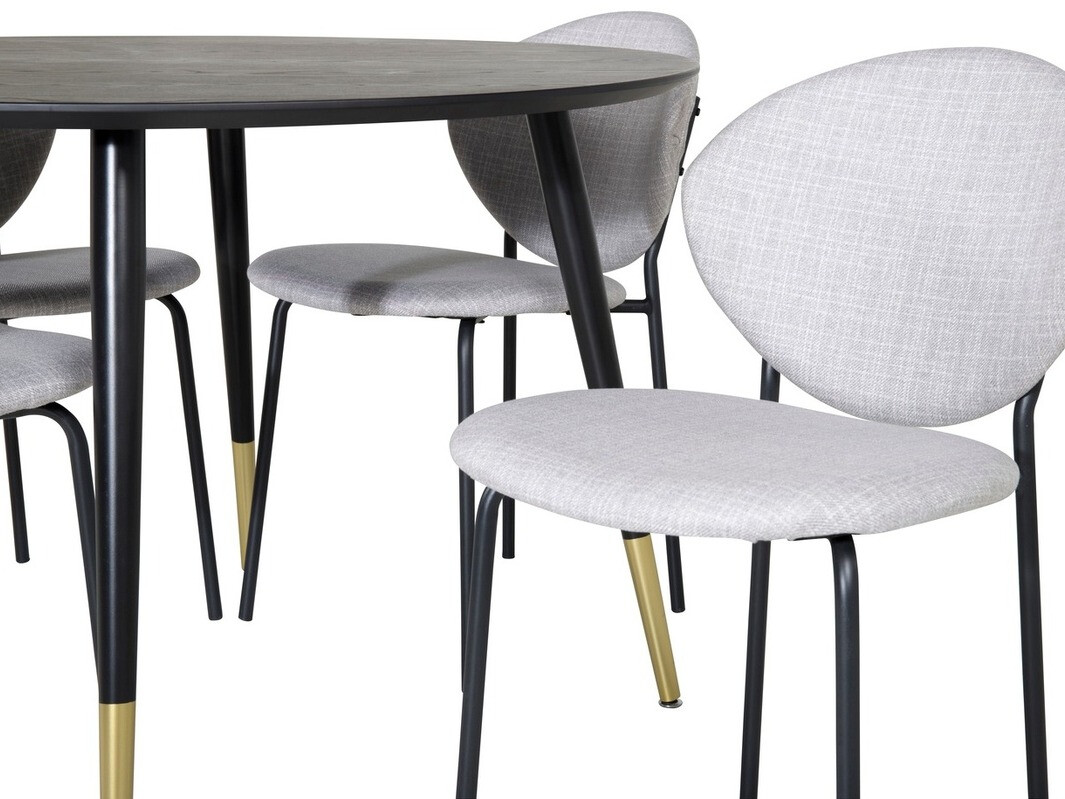 Set de mese Dallas 1186 (Gri + Negru)