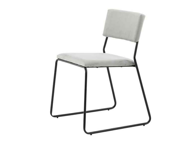 Scaun Dallas 2613 (Gri deschis + Negru)