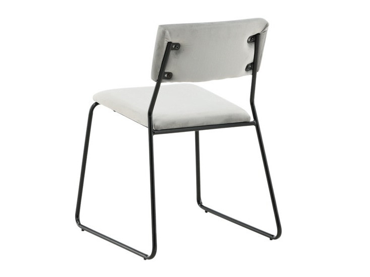Scaun Dallas 2613 (Gri deschis + Negru)