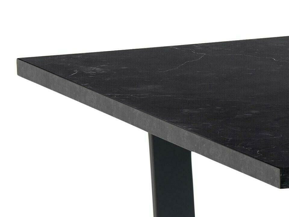 Masă Norsica 591 (Marmură neagră + Negru)