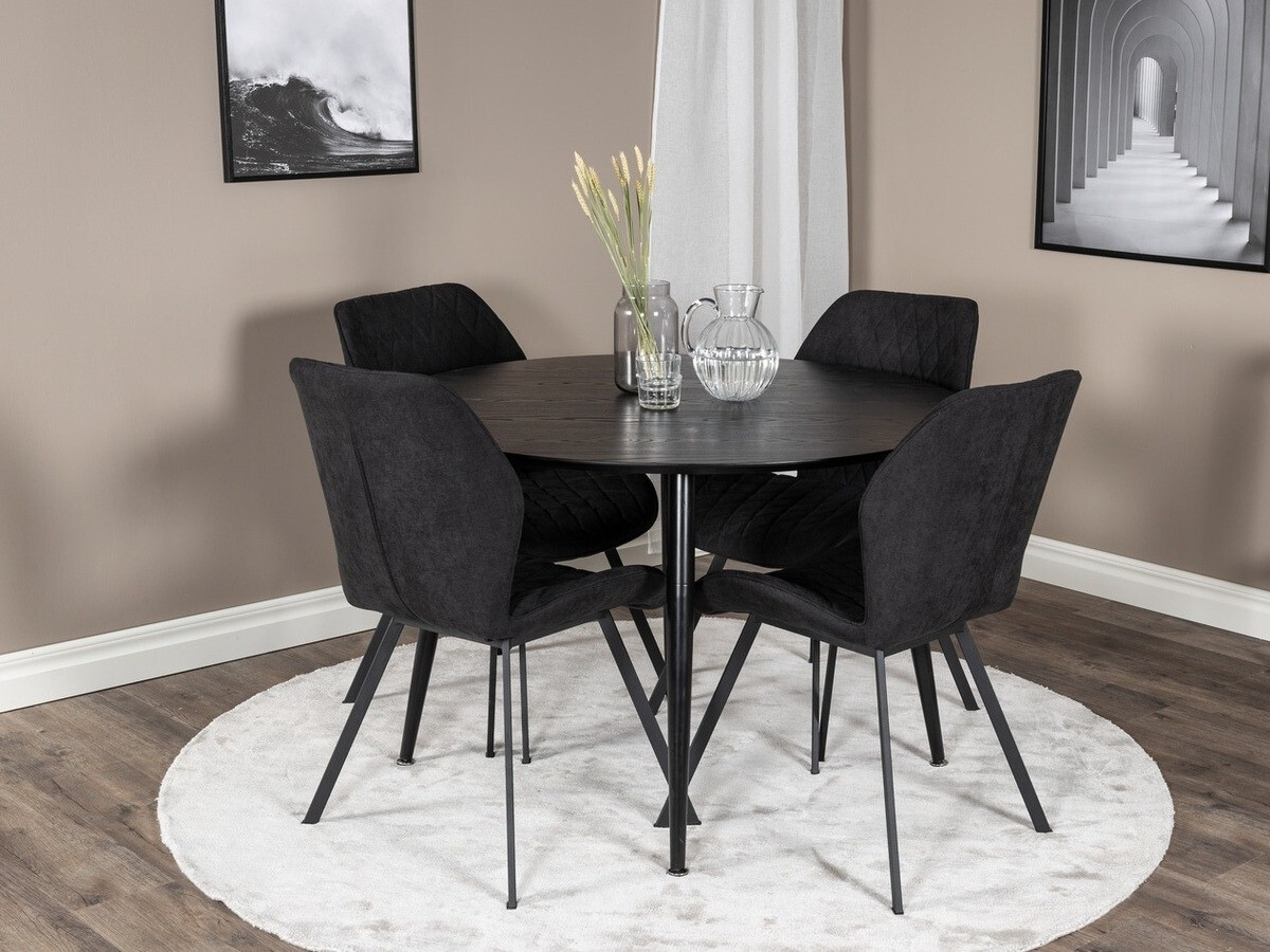 Set de mese Dallas 1562 (Negru)