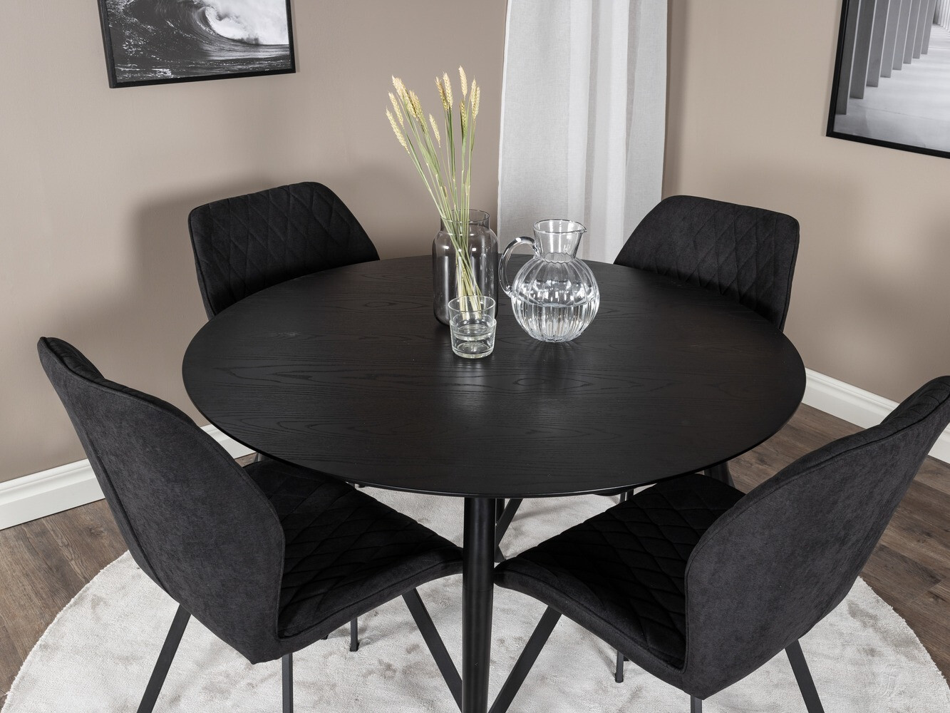 Set de mese Dallas 1562 (Negru)