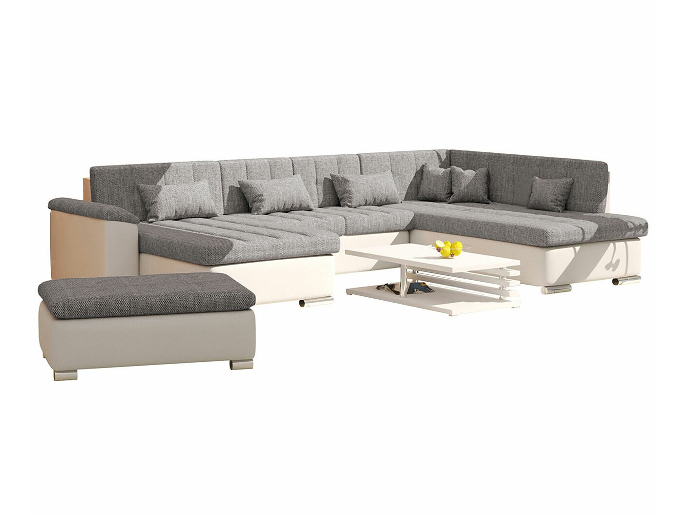 Set mobilier tapițat Comfivo Gemma I (Soft 017 + Lawa 05)
