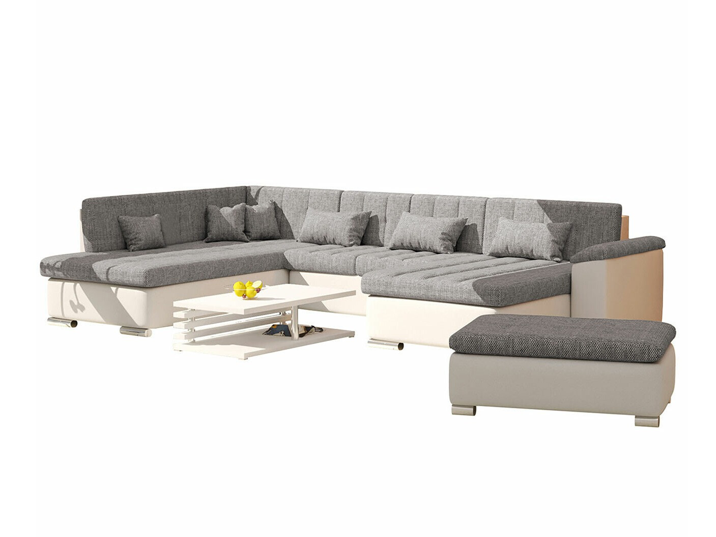 Set mobilier tapițat Comfivo Gemma I (Soft 017 + Lawa 05)
