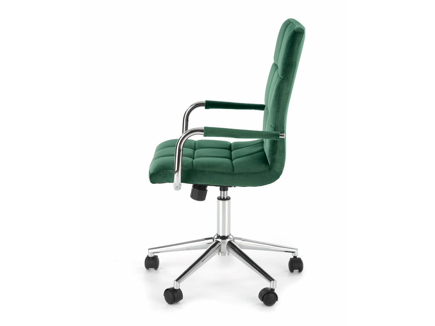 Scaun de birou Houston 1198 (Verde închis + Argint)