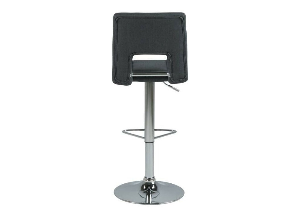 Scaun de bar Norsica 164 (Gri inchis + Argint)
