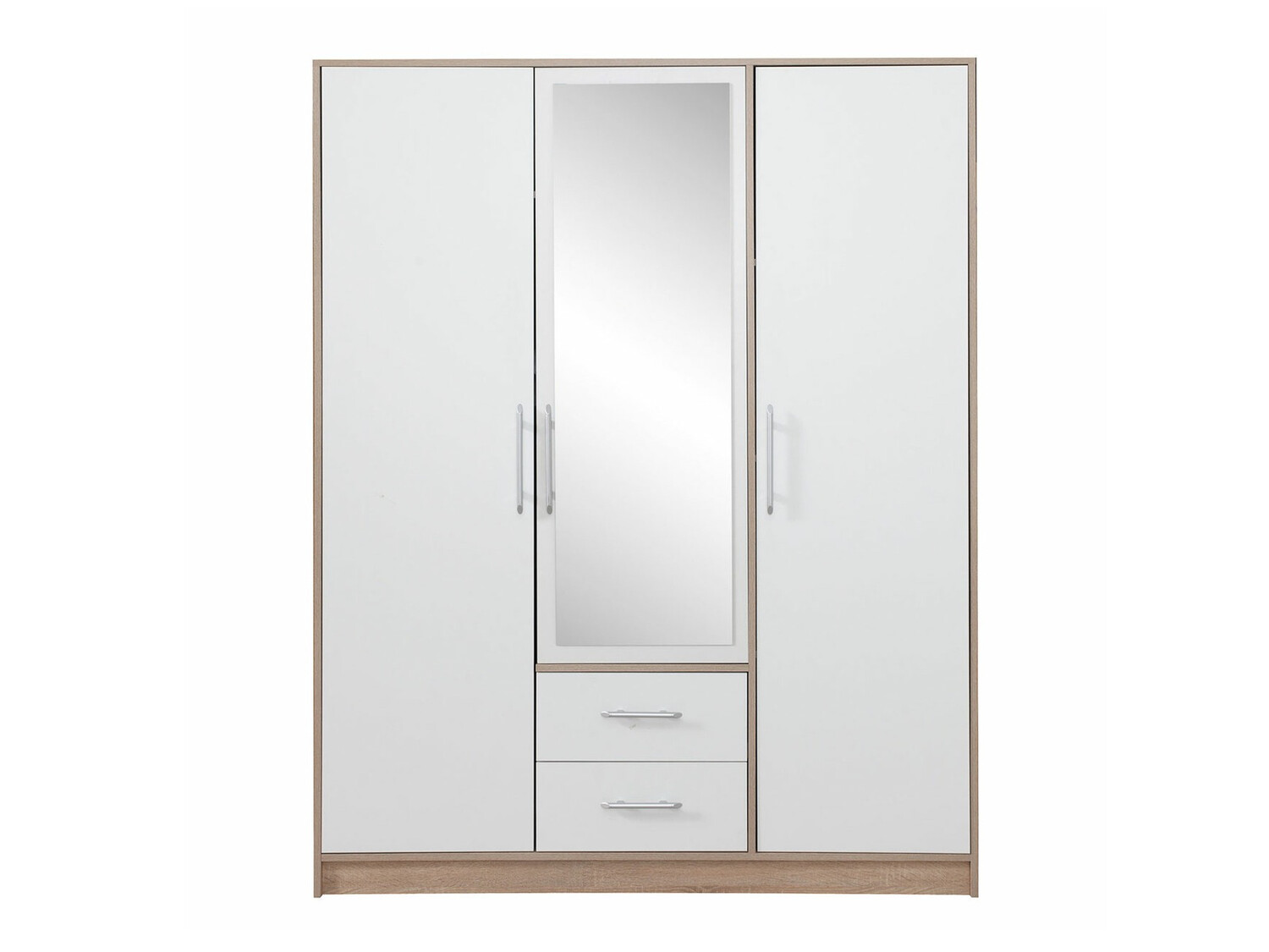 Dulap Cavmero 103 (Stejar Sonoma + Alb)