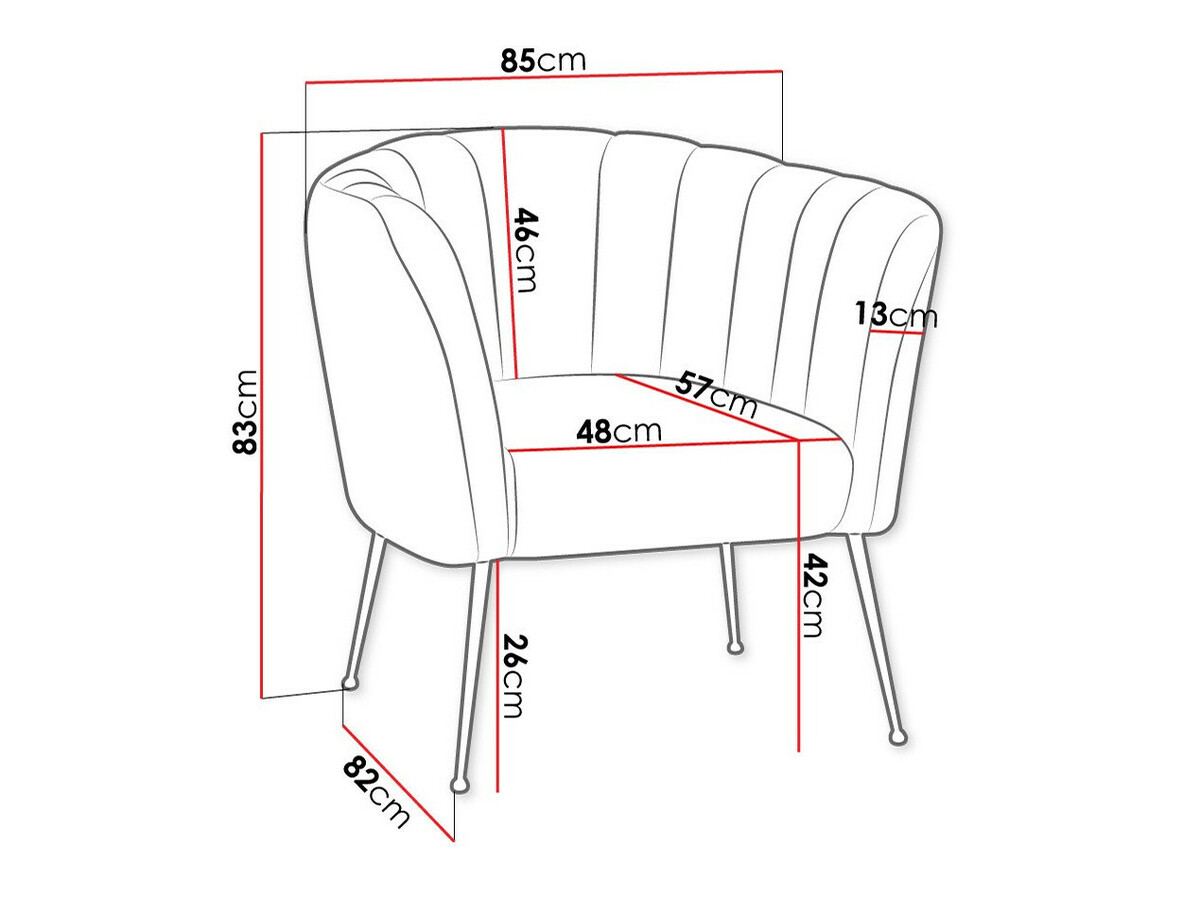 Fotoliu Orem 112 (Magic Velvet 2217)