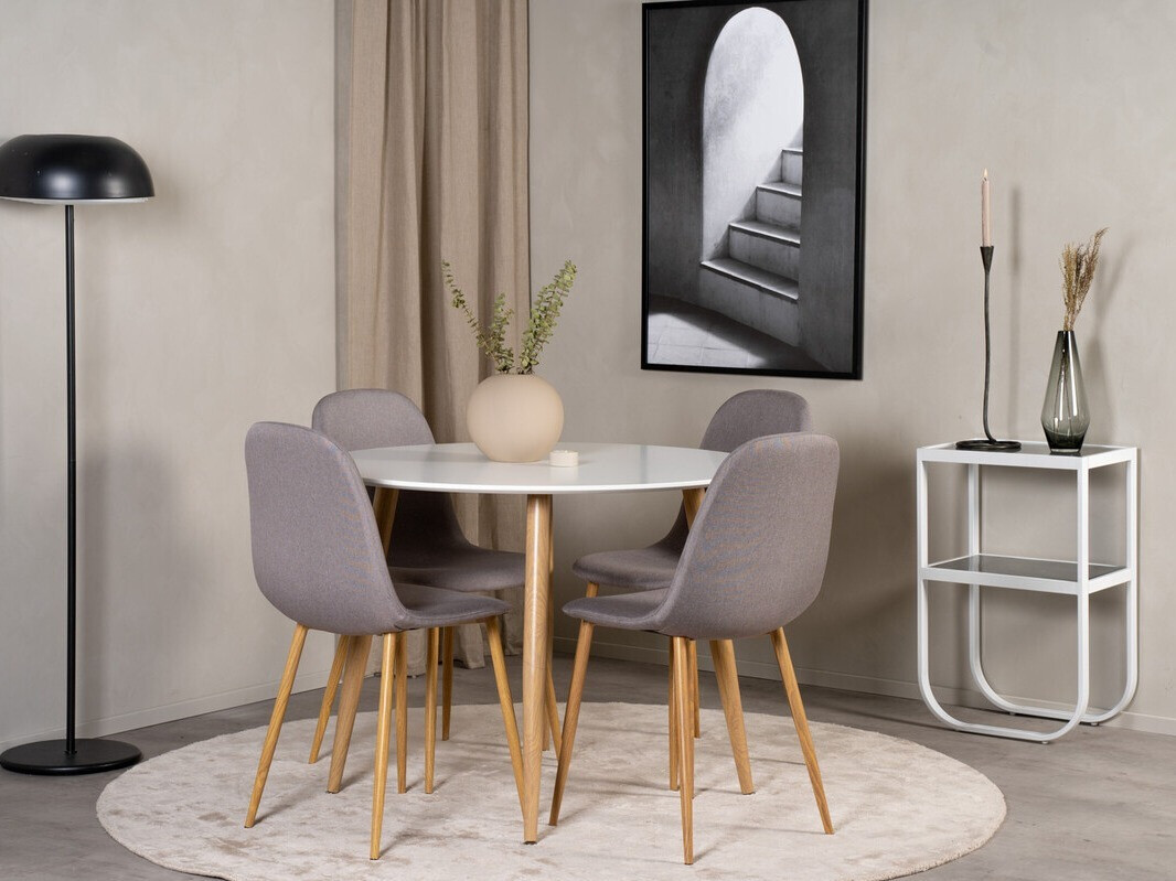 Scaun Dallas 3222 (Gri + Stejar)