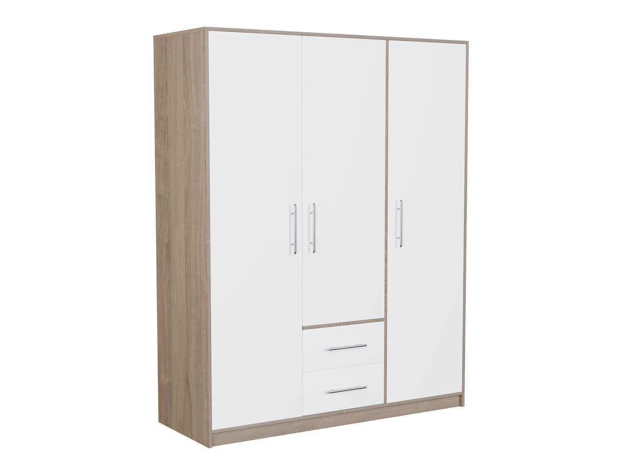 Dulap Cavmero 102 (Stejar Sonoma + Alb)