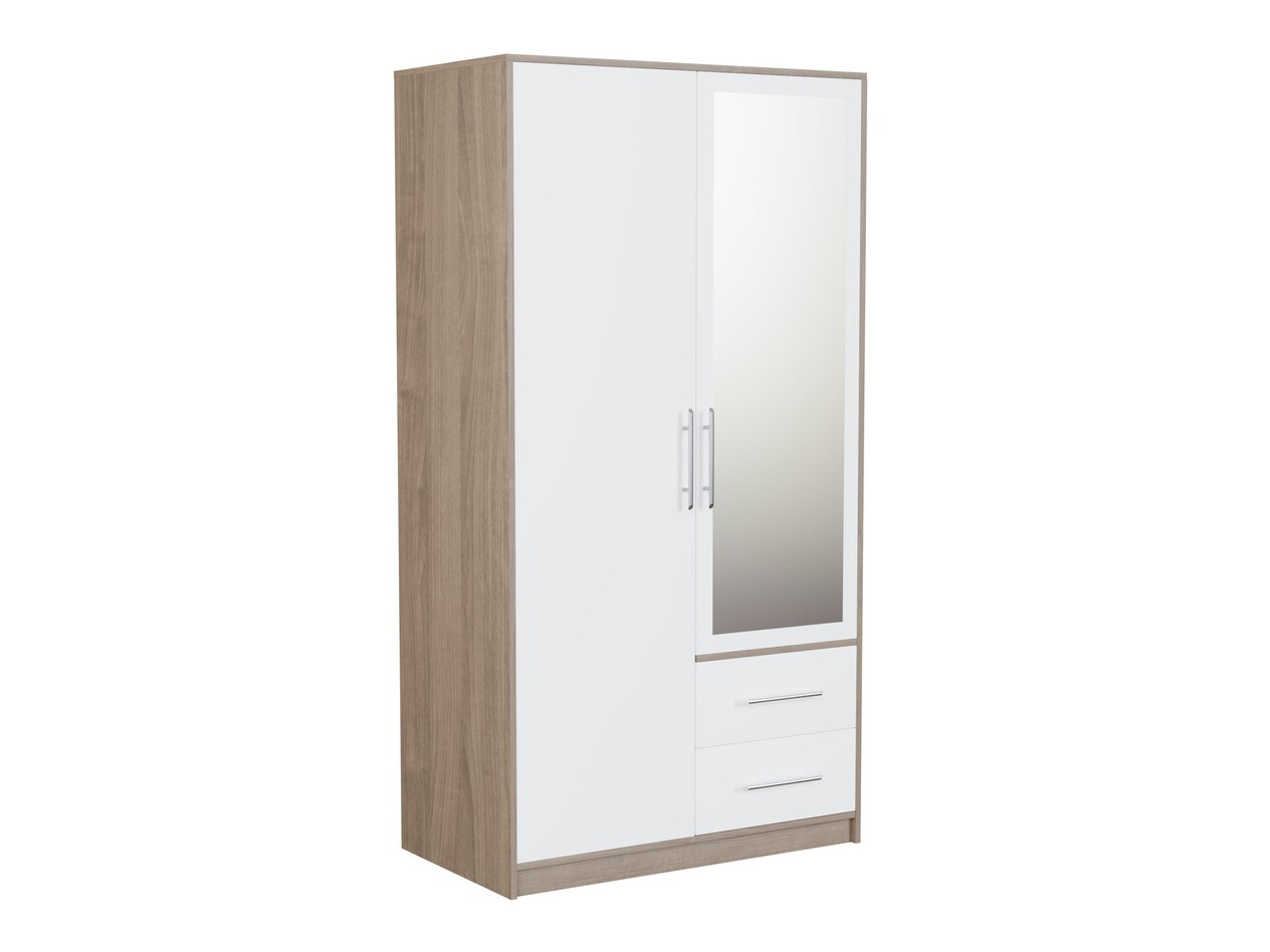 Dulap Cavmero 104 (Stejar Sonoma + Alb)