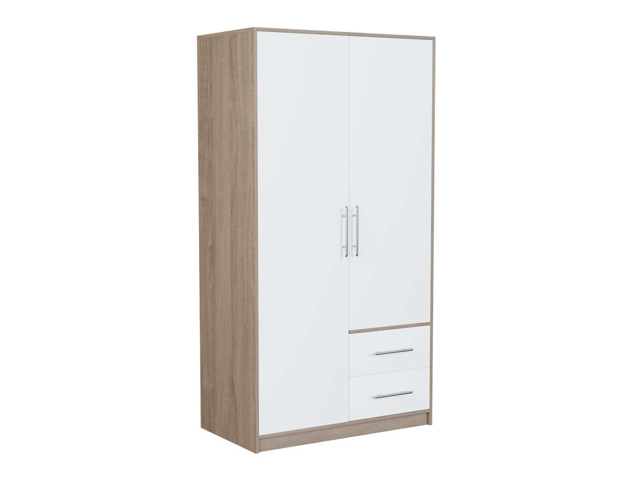 Dulap Cavmero 105 (Stejar Sonoma + Alb)