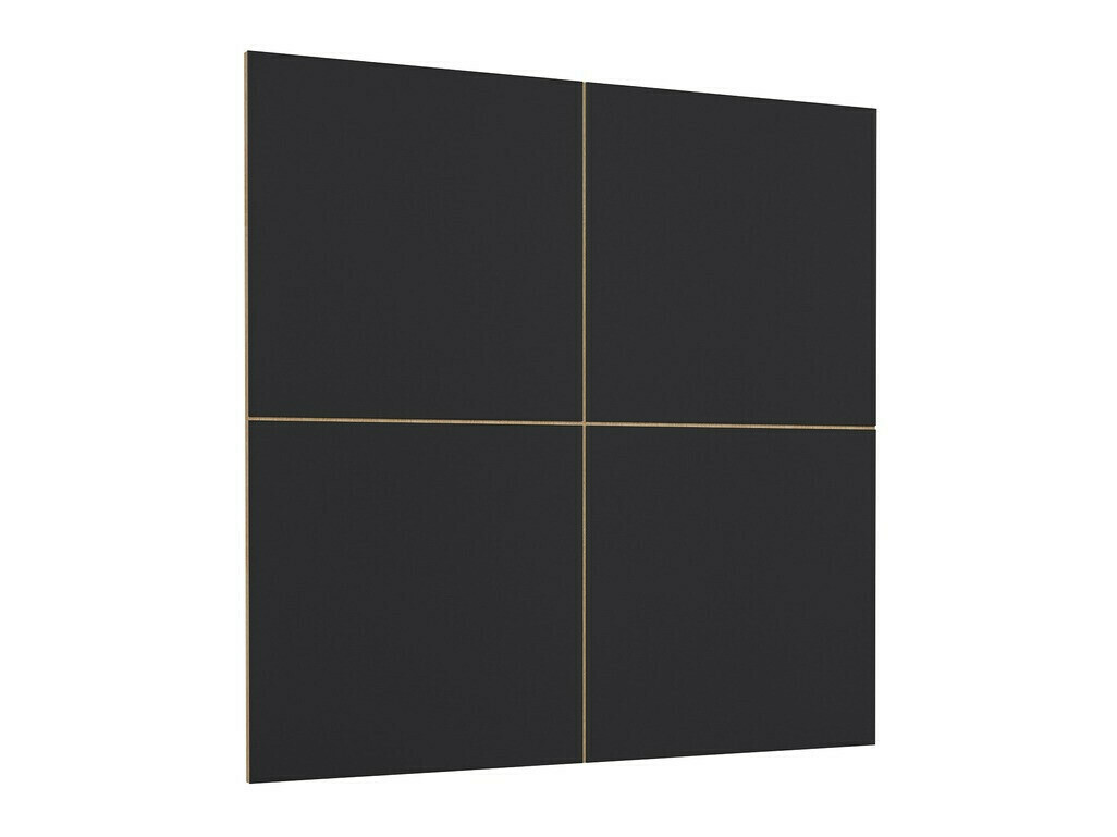 Set de living Austin 360 (Stejar Wotan + Negru + Negru mat)